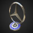 3.jpg Mercedes Benz hood ornament
