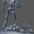 S-60.jpg Terminator T-800 Endoskeleton Salvation Diorama T2 Improved Version