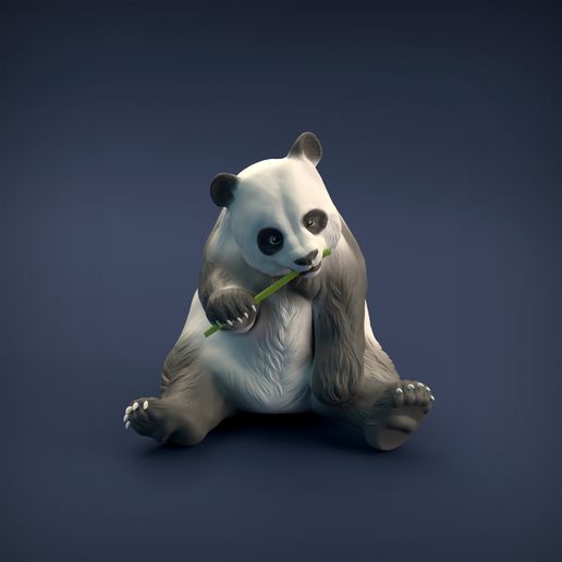 Panda_1.jpg Datei 3D Großer Panda・Design für 3D-Drucker zum herunterladen, AnimalDenMiniatures