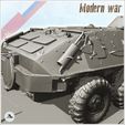7.jpg Carcass of Russian Soviet BTR 60 tank on modern road (8) - Cold Era Modern Warfare Conflict World War 3