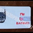 1000008483.jpg Batman 3d Printed Wallet and 2 Flat Credit Card Holder