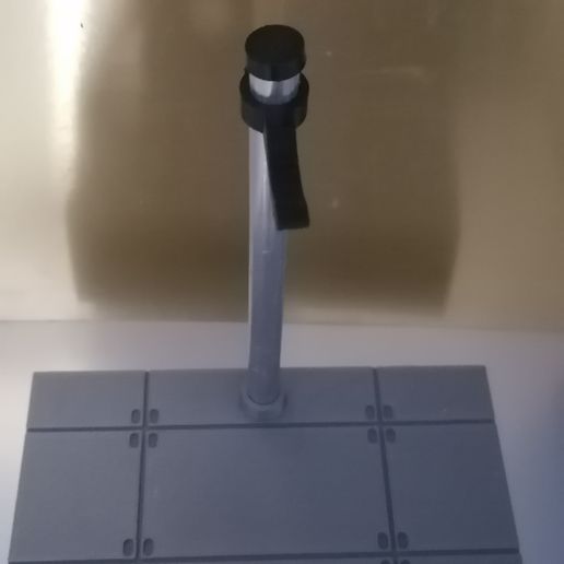 Base hot toys de soldados clon impresion 3d FDM SLA
