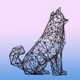 akita-5.jpg Akita Dog - Wire Art