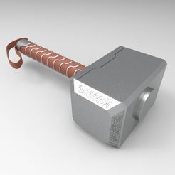untitled.31.jpg STL file Hammer・3D print design to download