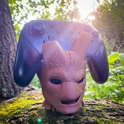 GROOT.jpg Fichier STL PORTE-CONTRÔLE / Porte-joystick Groot・Objet imprimable en 3D à télécharger