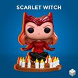 SCARLET WITCH WANDA MAXIMOFF - SCARLET WITCH FUNKO POP