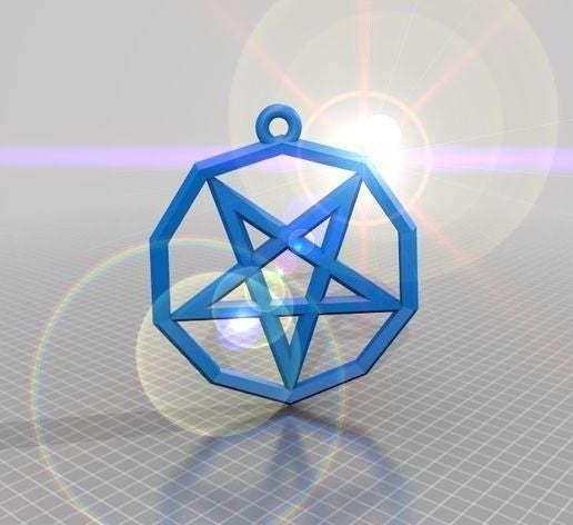 pentagram - 3D model önizlemesi