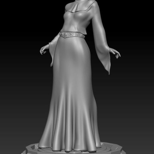 Princess Leia 3D model