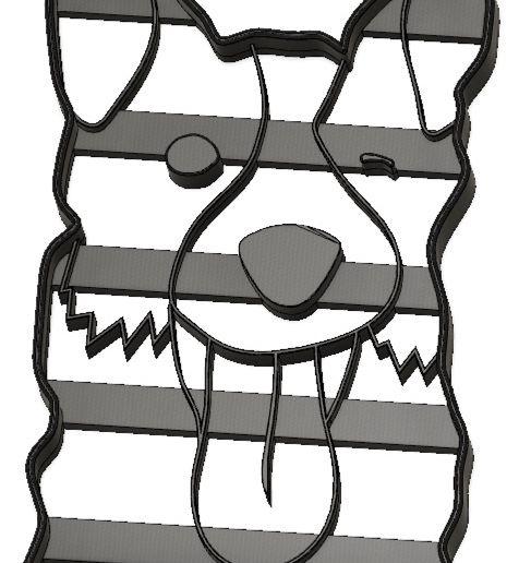 Image 11-12-2019 à 22.45.jpg Cookie Cutter Nessie the Corgi