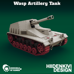 port13.png Download file Wasp Artillery Tank • 3D printable template, Pelicram
