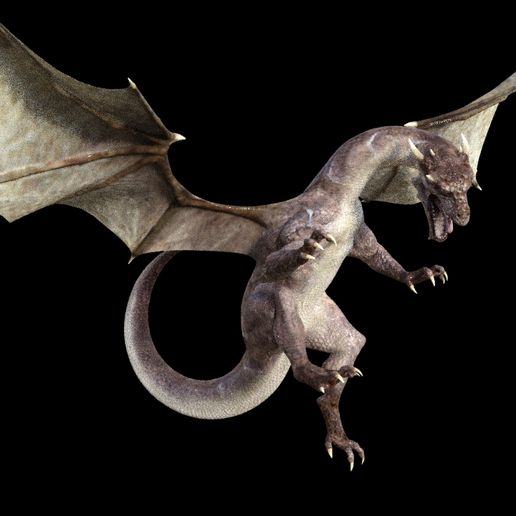Dragon 3D model