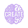 Create Solid.stl Zihin İşareti YARAT