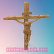 3-1.jpg Crucifixion of Jesus Christ,3D MODEL STL FILE FOR CNC ROUTER LASER & 3D PRINTER