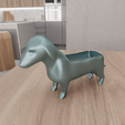 untitled.png 3D Dog Bowl Decor with 3D Stl File & Animal Print, Dog Food Bowl, Animal Decor, 3D Printed Decor, Dog Bowl Stand, 3D Printing, Animal Gift