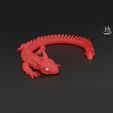 IMG_50793.jpg Diabolical Dragon Snake - Articluated - Print in Place - No Supports - Flexi