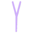 Y.stl AMONG US Letters and Numbers | Logo