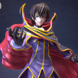 Lelouch_1.png Lelouch and C.C - Code Geass Anime Figurine STL for 3D Printing