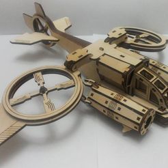 helicopter.jpg Скачать бесплатный файл DXF Helicopter • Проект для 3D-печати, Duffer1992