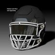 BPR_Composite5b.jpg Facemask pack 1 for Riddell SPEEDFLEX helmet