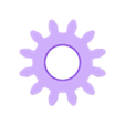 GEAR 12D X 9 UN.stl COIL OF PET BOTTLE FILAMENT MACHINE WITH GRINDER