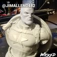 160720 - Wicked - wip 05.jpg Archivo STL gratis Vengadores de la Maravilla Malvada Capitán América 3d Busto: STL listo para imprimir GRATIS・Modelo para descargar y imprimir en 3D