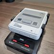 20230724_122820.jpg Console Stand for SEGA Genesis (Mega Drive) Mini 2 & Nintendo SNES Classic Mini
