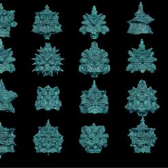 00.jpg Télécharger fichier STL 16 formes fractales pour l'impression 3d • Modèle imprimable en 3D, 3dprinting-mixw