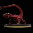 Agascorpion-highpoly-14.png Agascorpion hell monster statue fantasy agama / Scorpio POSE 3