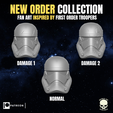 13.png New Order Collection, fan art heads inspired by First Order Troopers