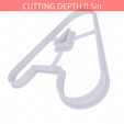 Letter_A~6.5in-cookiecutter-only2.png Letter A Cookie Cutter 6.5in / 16.5cm