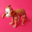 Long-Nose-Monkey-3D-Print.jpg Monkey With Long Nose - Flexi Articulated Design