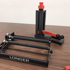 IMG_3089.jpeg Laser Engraver Cutter Rotary Roller Support Bracket/Leveler.