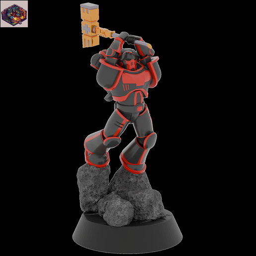 SpaceMarinePose5.png Warhammer Set