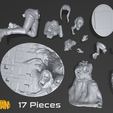 Makima-Measurements_logo.png Makima- Chainsaw Man Anime Figurine STL for 3D Printing