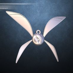 winxclubMuisaWing.jpg Free STL file Winx Club Muisa Musa Wings Christmas Ornament・3D printable design to download