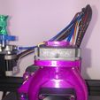 Ender 3, 3 V2, 3 pro, 3 max, двойной 40-мм осевой вентилятор hot end duct / fang. CR-10, прямой привод Micro Swiss и совместимость с боуденом. Для печати не требуется поддержка