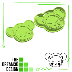 THE DREAM3D DESIGN STL file PUCCA COOKIE CUTTER N DEBOSSER・3D print design to download, THEDREAM3DDESIGN
