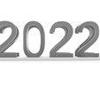 2.png Archivo STL 2022 a 2023 Flip Text Illusion・Diseño imprimible en 3D para descargar