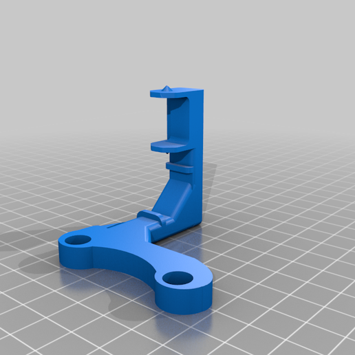 X axis cable chains mount 3D model