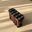 c4ea6d74-81c0-4044-8a0d-88991b560e2f.jpg 5S2P 18650 Battery Holder,Spacer - NO SUPPORTS | BMS Mount & Nickel Slots