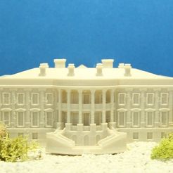 wh_880x440_display_large.jpg Free STL file The White House #SeeTheWorld・3D printer model to download