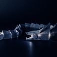 2.jpg STL file Cyber Dragon Led Articulated・Model to download and 3D print