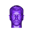 ThorHeadInfinity1_ShortNeck.stl Thor Head - Chris Hemsworth - Avenger - Infinity War 3D print model