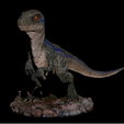 Blue.png Dinosaur, Velociraptor baby Blue