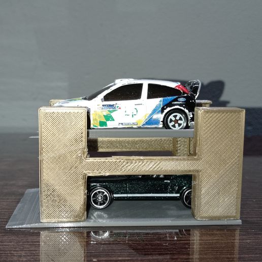 Free STL file HOT WHEELS elevator / car lift / elevator・3D print design