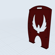 KratosHolder2.png Dual Badge Holder: Kratos - Designed For Bulk Printing