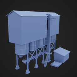 Milling_1.png Fichier STL Usine de broyage・Objet imprimable en 3D à télécharger