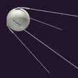 6.png Sputnik - 1 for SLA printers 3D print model