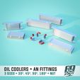 1.jpg Oil coolers & AN fittings set in 1:24 scale