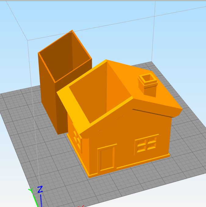 STL file SWEET HOUSE PLANT POT / PEN HOLDER 2・3D print model to ...